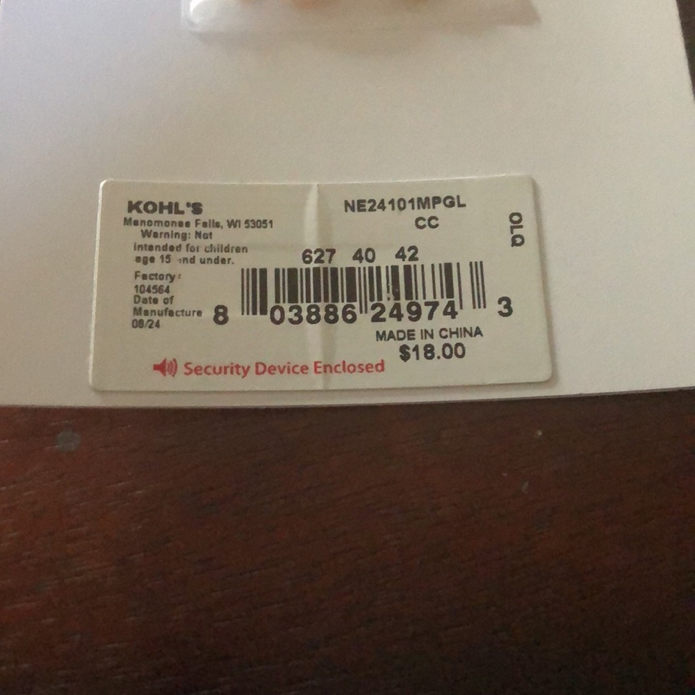 NWT LC Lauren Conrad Sagittarius Genuine Mother of Pearl and CZ Golden Necklace - Picture 3 of 6